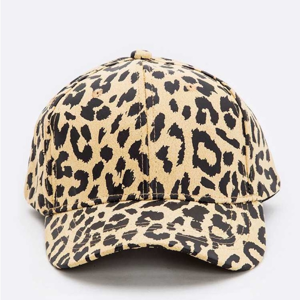 Leopard Print Baseball Cap